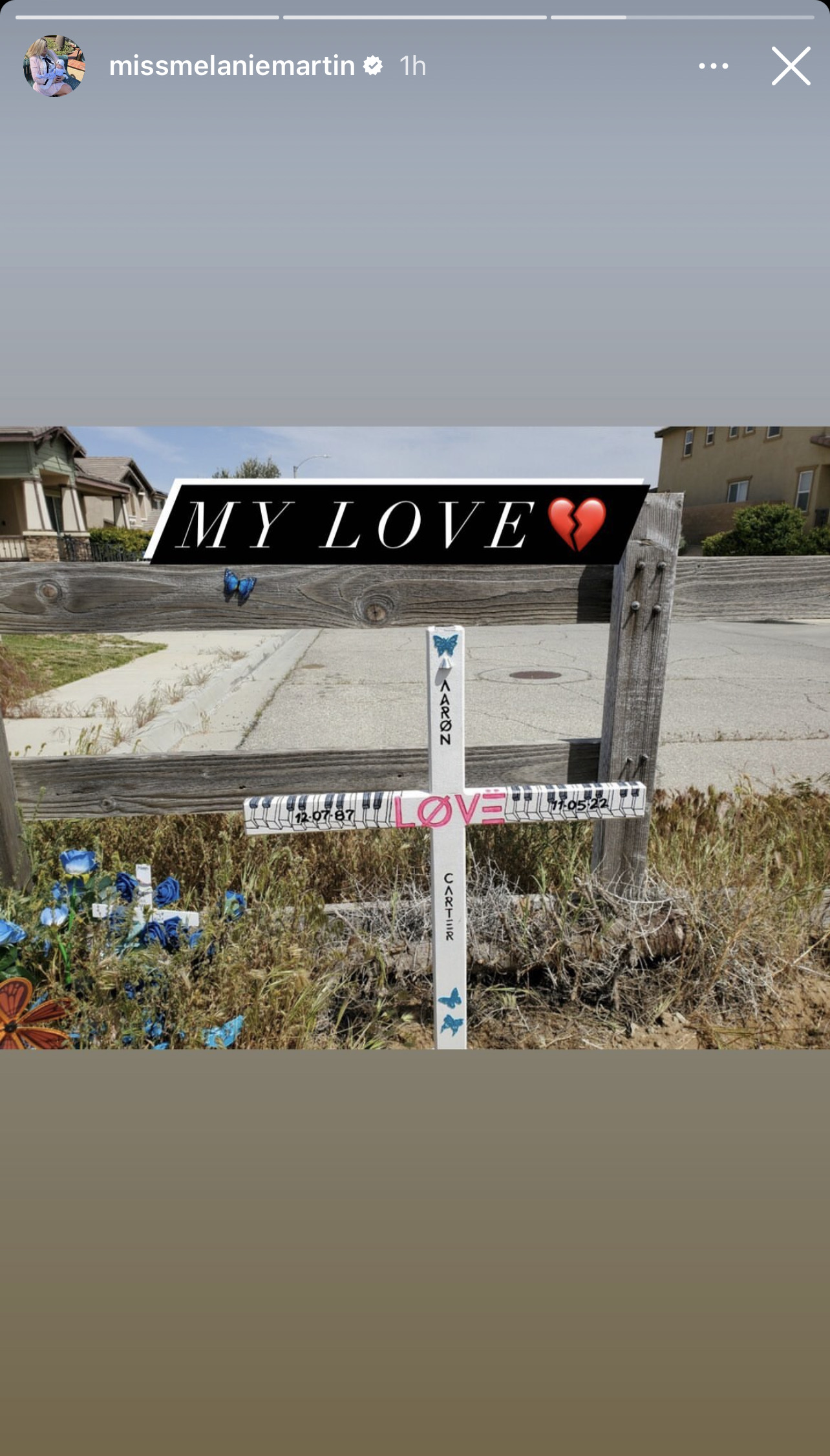 Melanie Martin Breaks Silence After News Of Aaron Carter's Cause Of Death