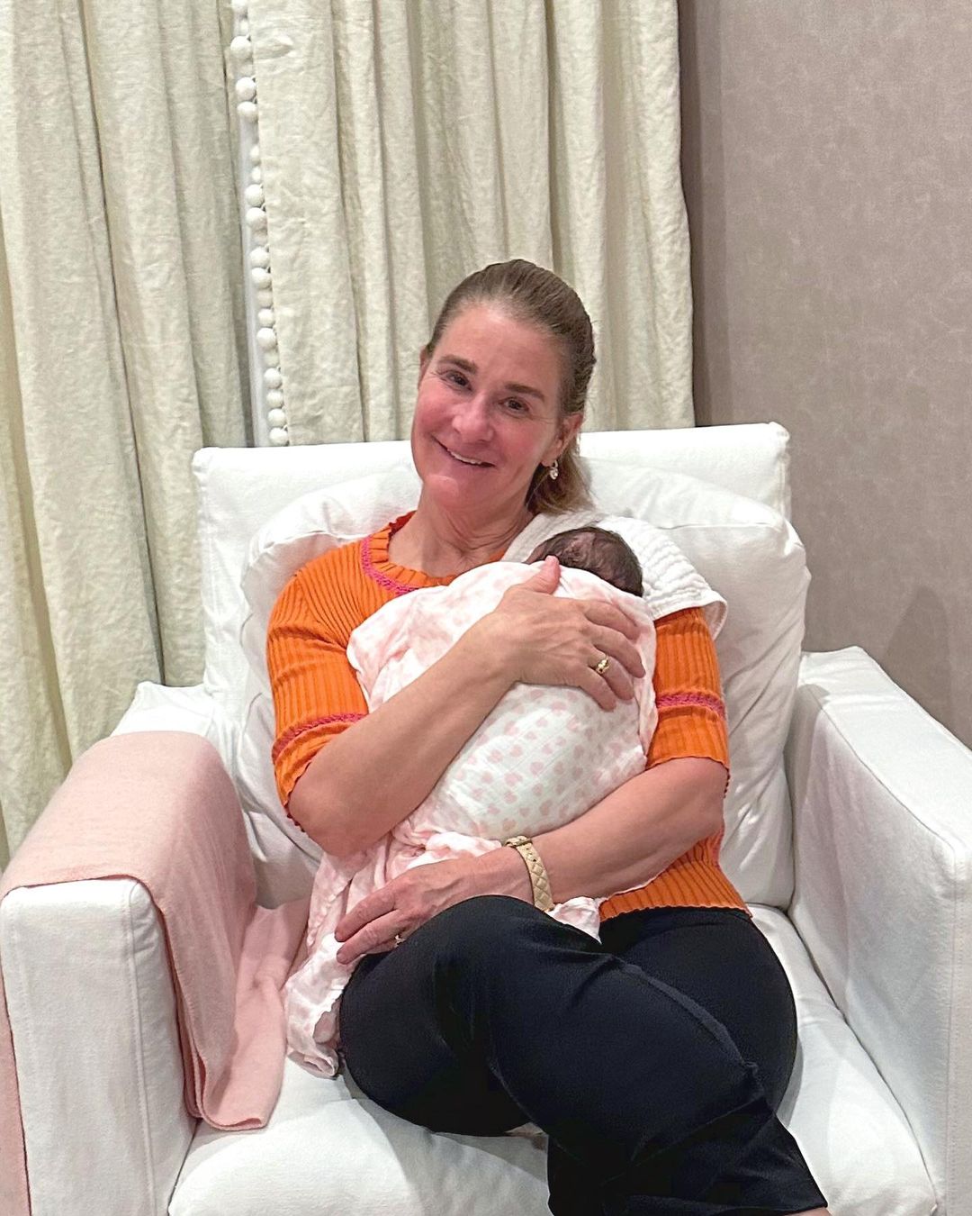 Bill And Melinda Gates Dote On Newborn Granddaughter