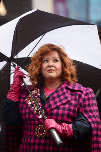 Melissa McCarthy filming Bernard & The Genie