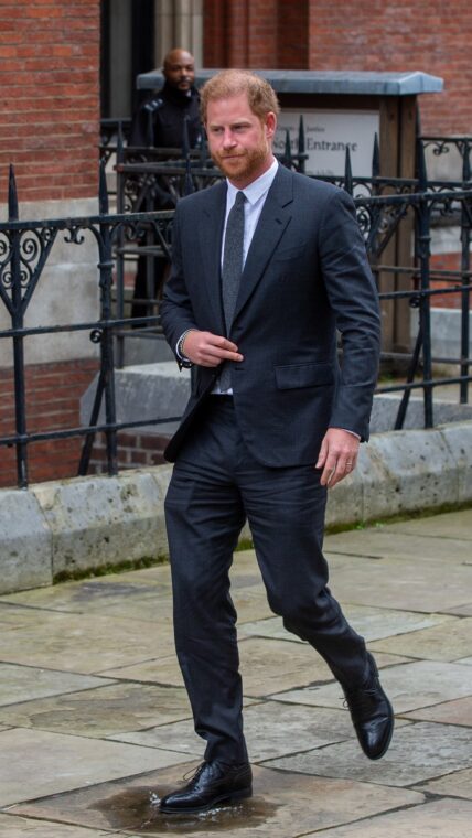 Prince Harry leaves High Court after last day of lawsuit against Daily Mail