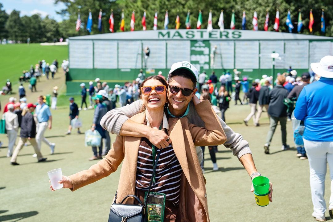 Sarah Hyland and Wells Adams at the Masters