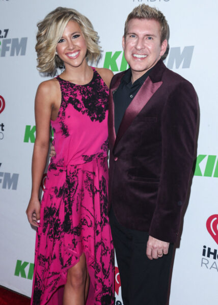 Savannah Chrisley and father Todd Chrisley.