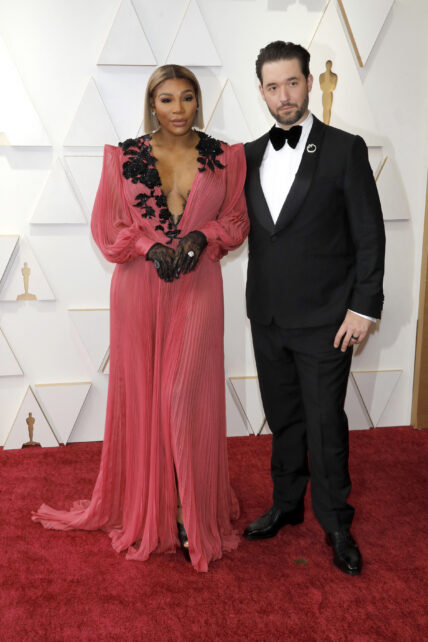 Serena Williams & Alexis Ohanian Attends at the 94th Academy Awards - Los Angeles