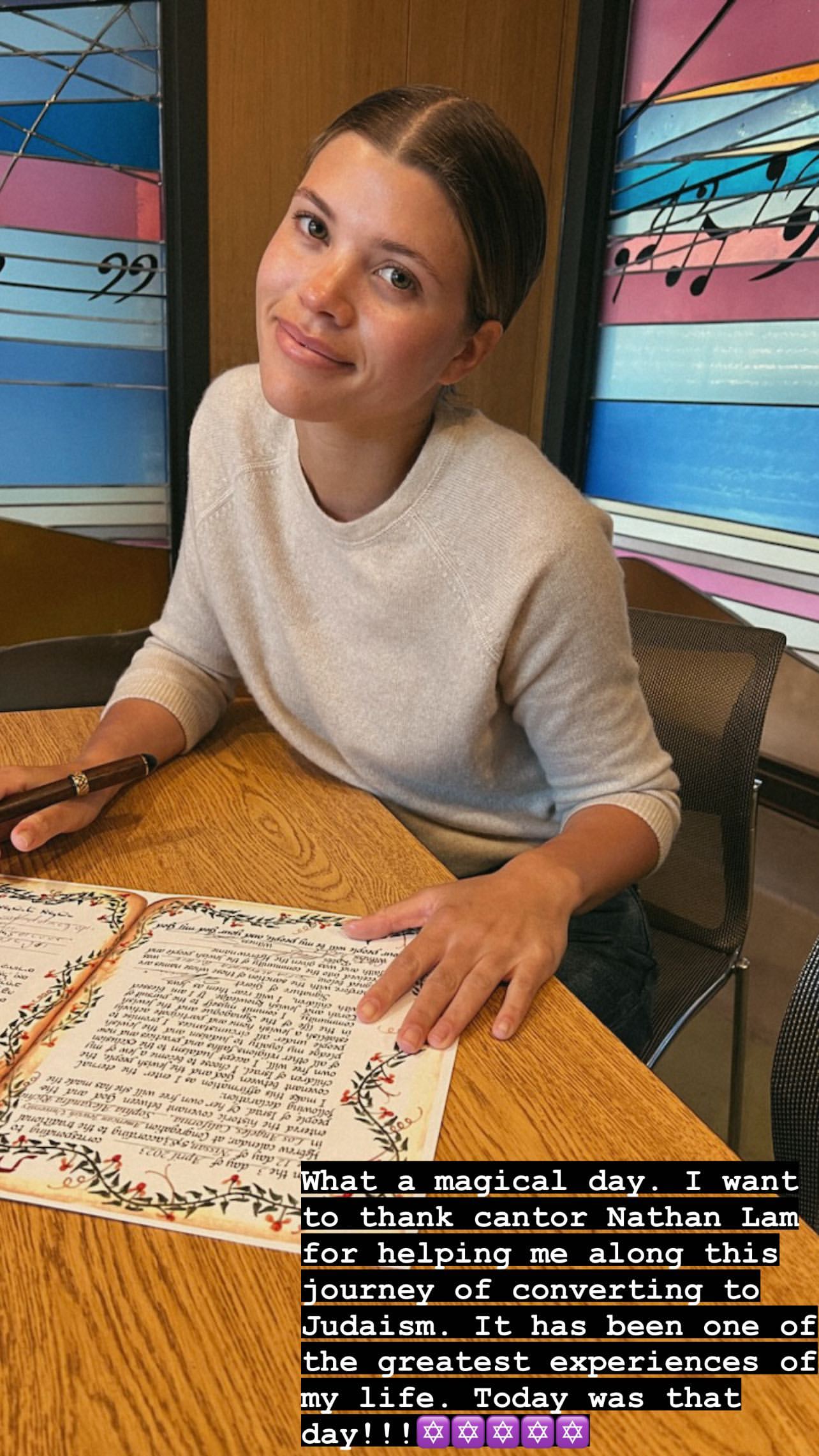Lionel Richie's Daughter Sofia Reveals Conversion To Judaism Ahead Of Her Wedding To Elliot Grainge