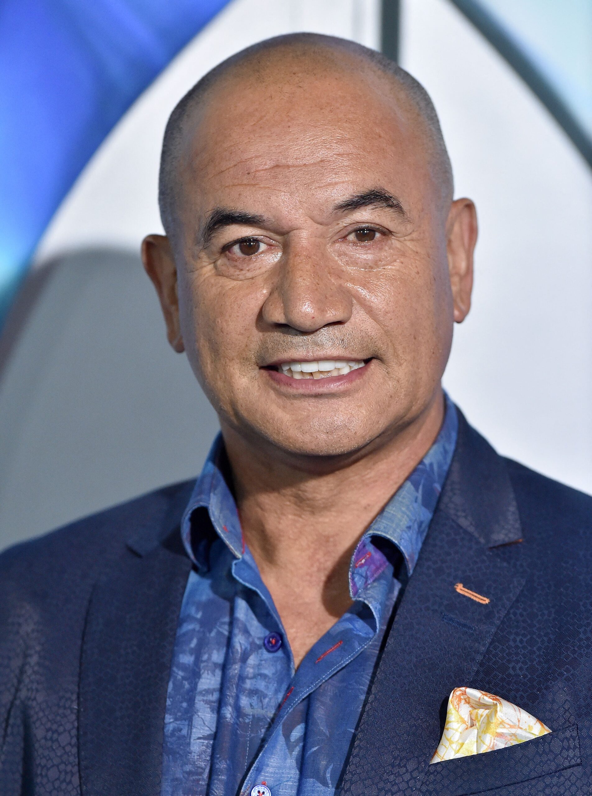 Temuera Morrison at the "Aquaman" Premiere