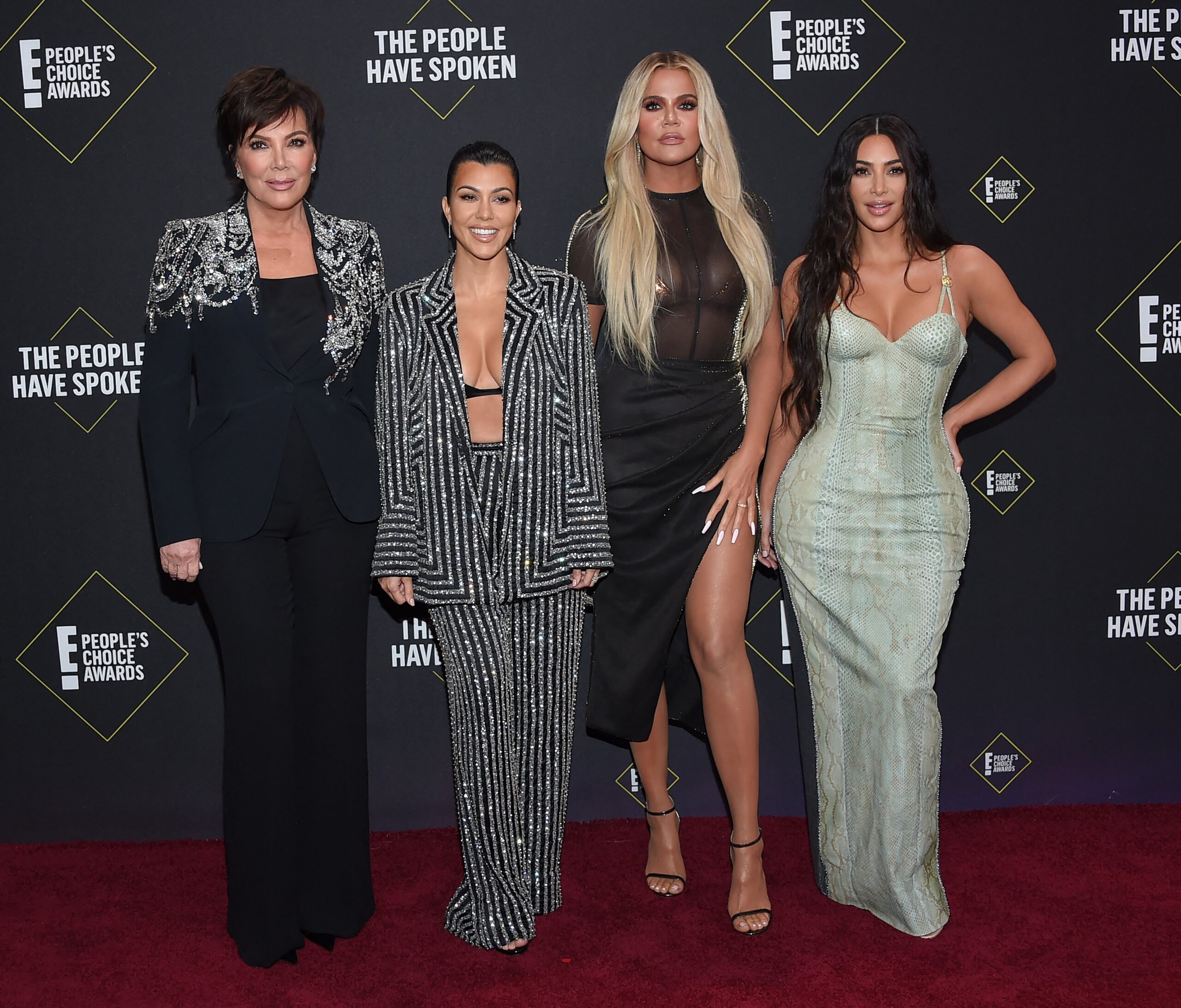 The Kardashians at the 2019 E! People's Choice Awards