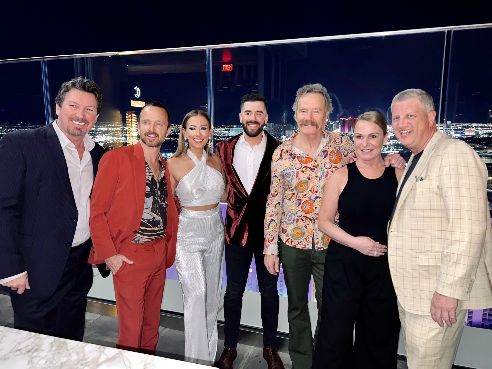 'Breaking Bad' Stars Bryan Cranston and Aaron Paul Take Over Circa Resort & Casino