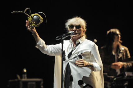 Blondie performing at Brixton Academy