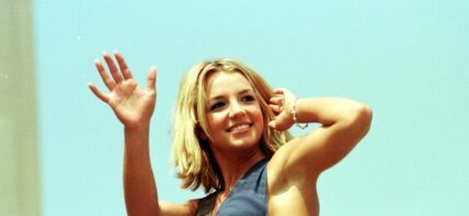 Britney Spears PR tour in Paris