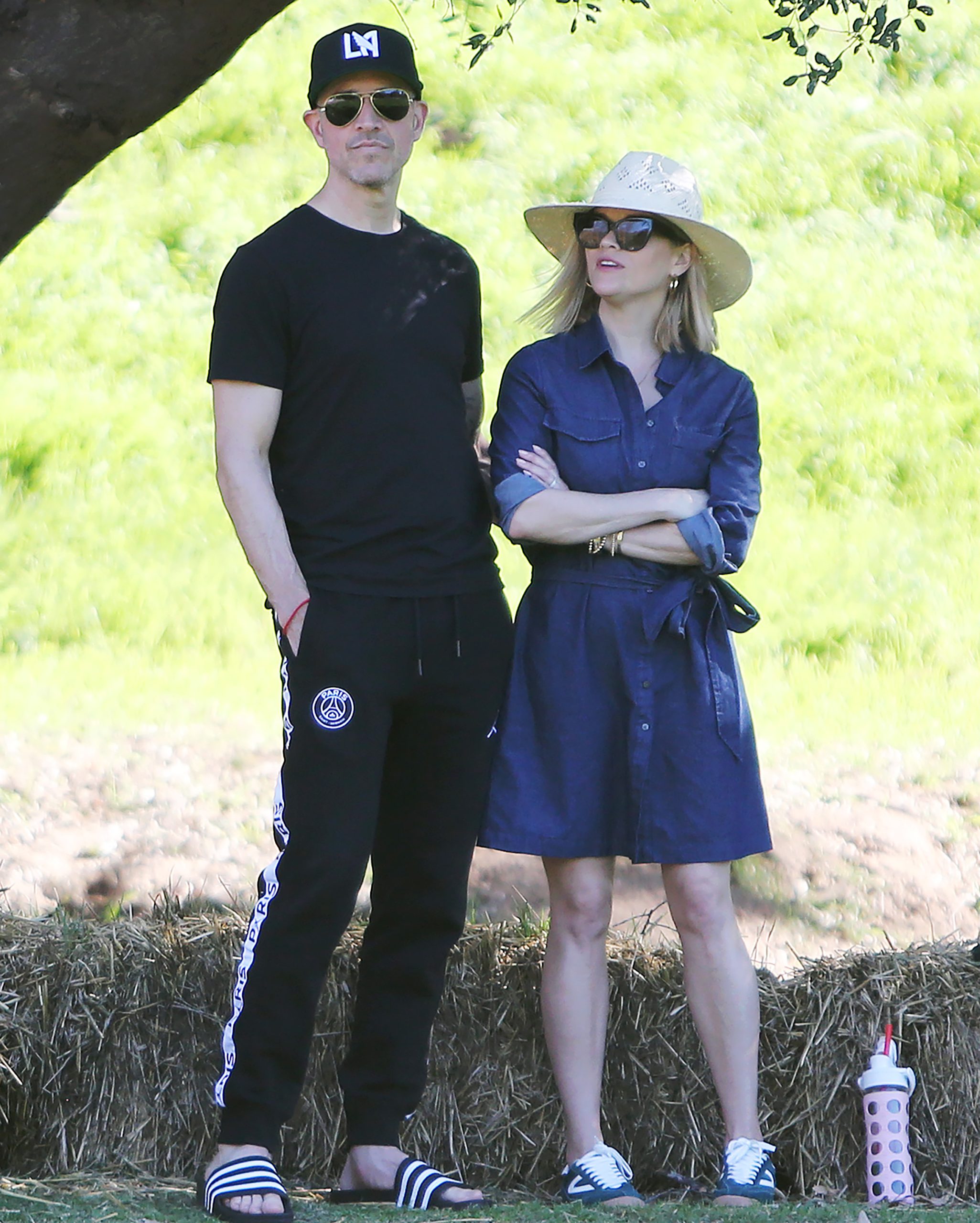 Reese Witherspoon and Jim Toth went from the soocer game to Nobu restaurant in Malibu