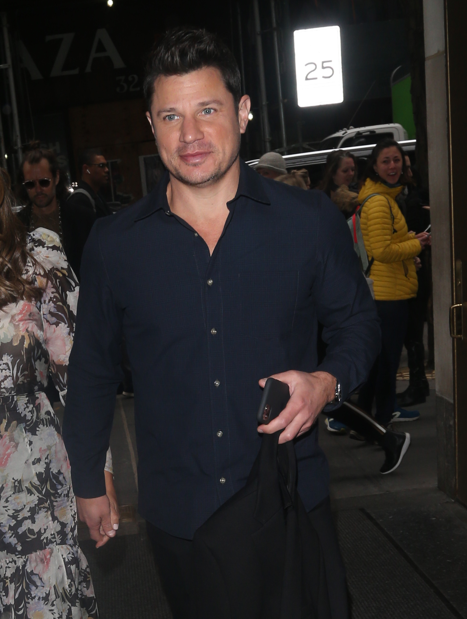 Nick and Vanessa Lachey sighting in New York City