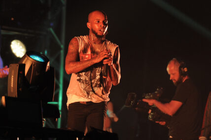 Tory Lanez performing at Reading Festival 2017