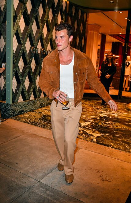 Singer Shawn Mendes Looks Cool While Leaving Miley Cyrus apos s Album Launch Party In Beverly Hills CA