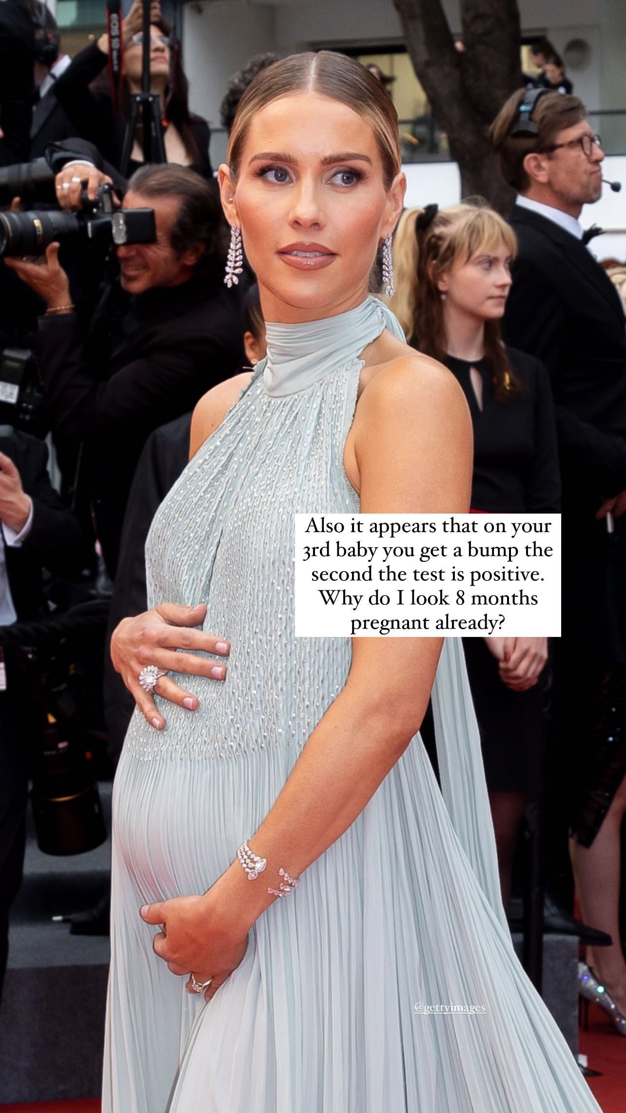 Claire Holt at Cannes