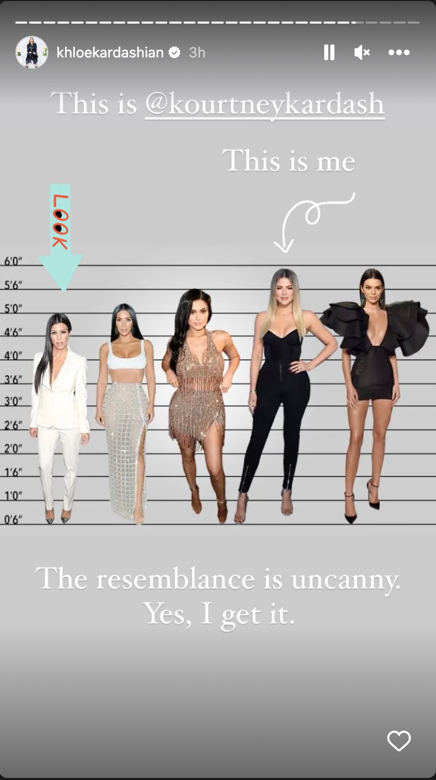 Khloe Kardashian shared funny presentation to stop fans for mistaking her for sister Kourtney Kardashian