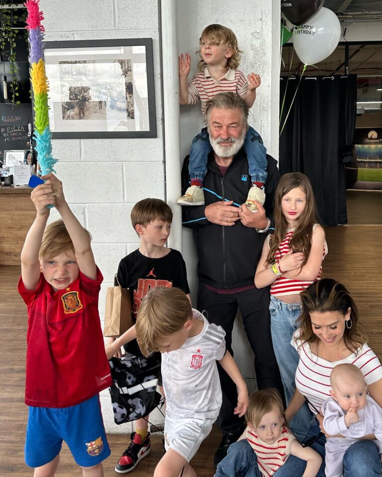 Alec Baldwin Pauses 'Rust' To Spend Time With Hilaria Baldwin and Kids