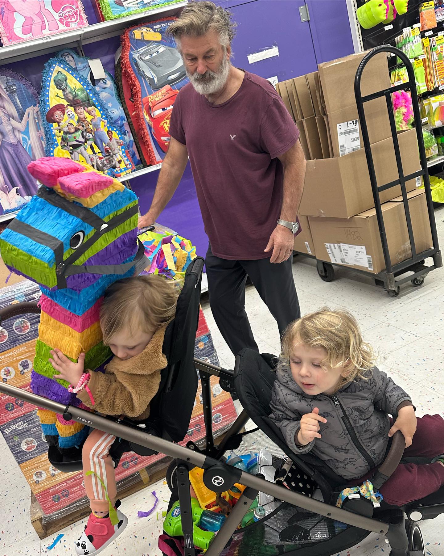 Alec Baldwin Pauses 'Rust' To Spend Time With Hilaria Baldwin and Kids