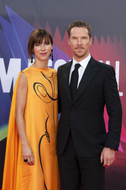 Sophie Hunter and Benedict Cumberbatch at The Power of the Dog Film Premiere