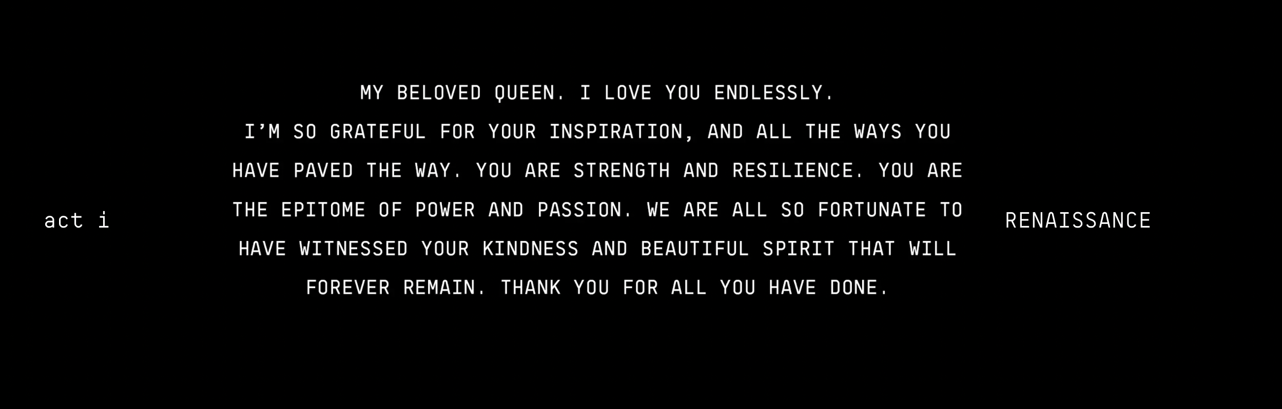 Beyonce pays tribute to idol Tina Turner