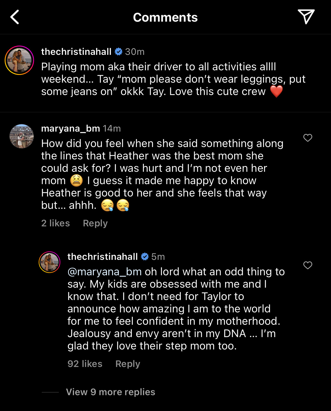 Christina Hall Slams Fan For Stirring Up Daughter's 'Best Mom' Comment On 'Selling Sunset'