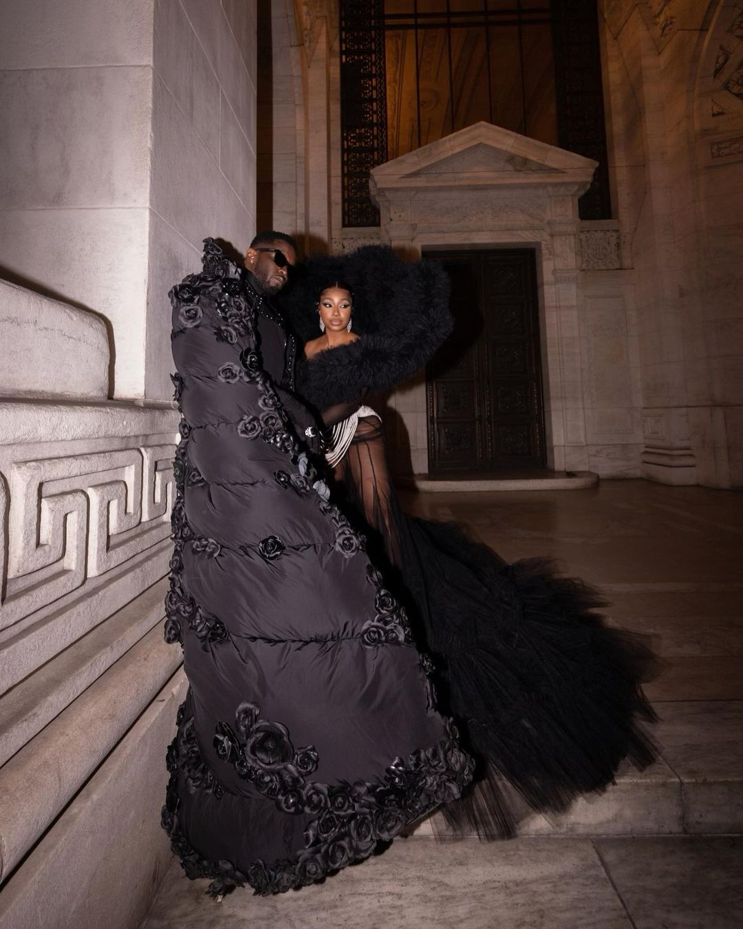 Diddy and Yung Miami at the 2023 MET Gala