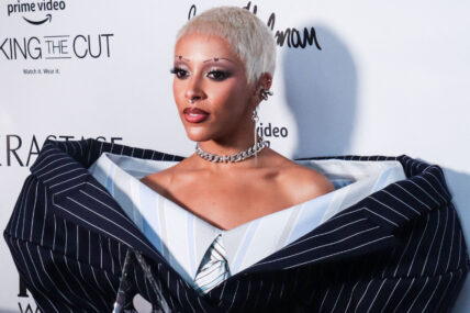 Doja Cat at The Daily Front Row's 9th Annual Fashion Media Awards