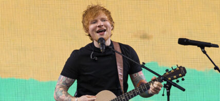 Ed Sheeran performs at Jazz Fest in his first public show since his court appearance in New York, trying to prove he didn't copy Marvin Gaye's song.