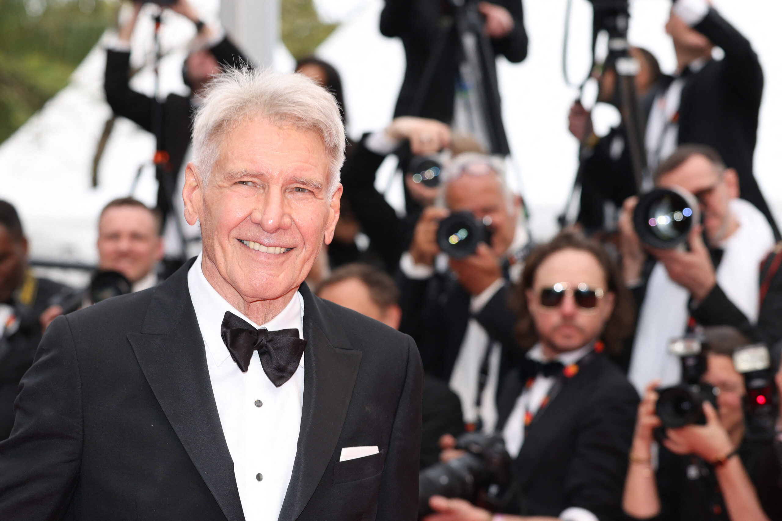 Harrison Ford at the Cannes Film Festival premiere of 'Indiana Jones 5'