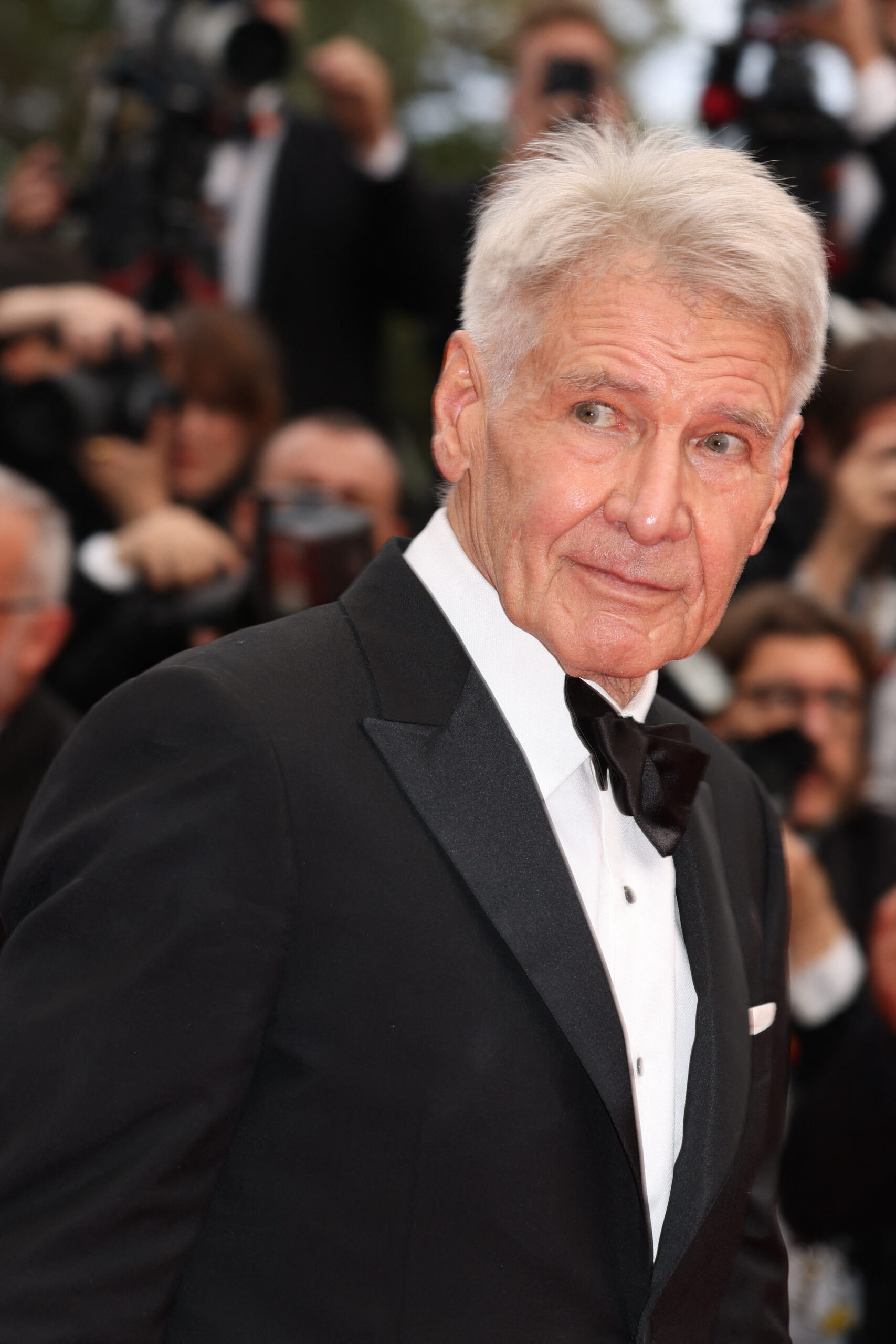 Harrison Ford at the Cannes Film Festival premiere of 'Indiana Jones 5'