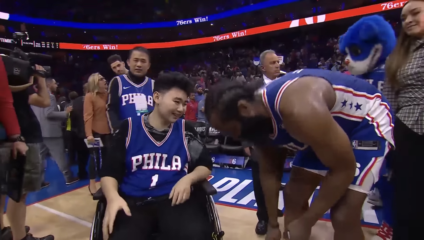 James Harden and John Hao