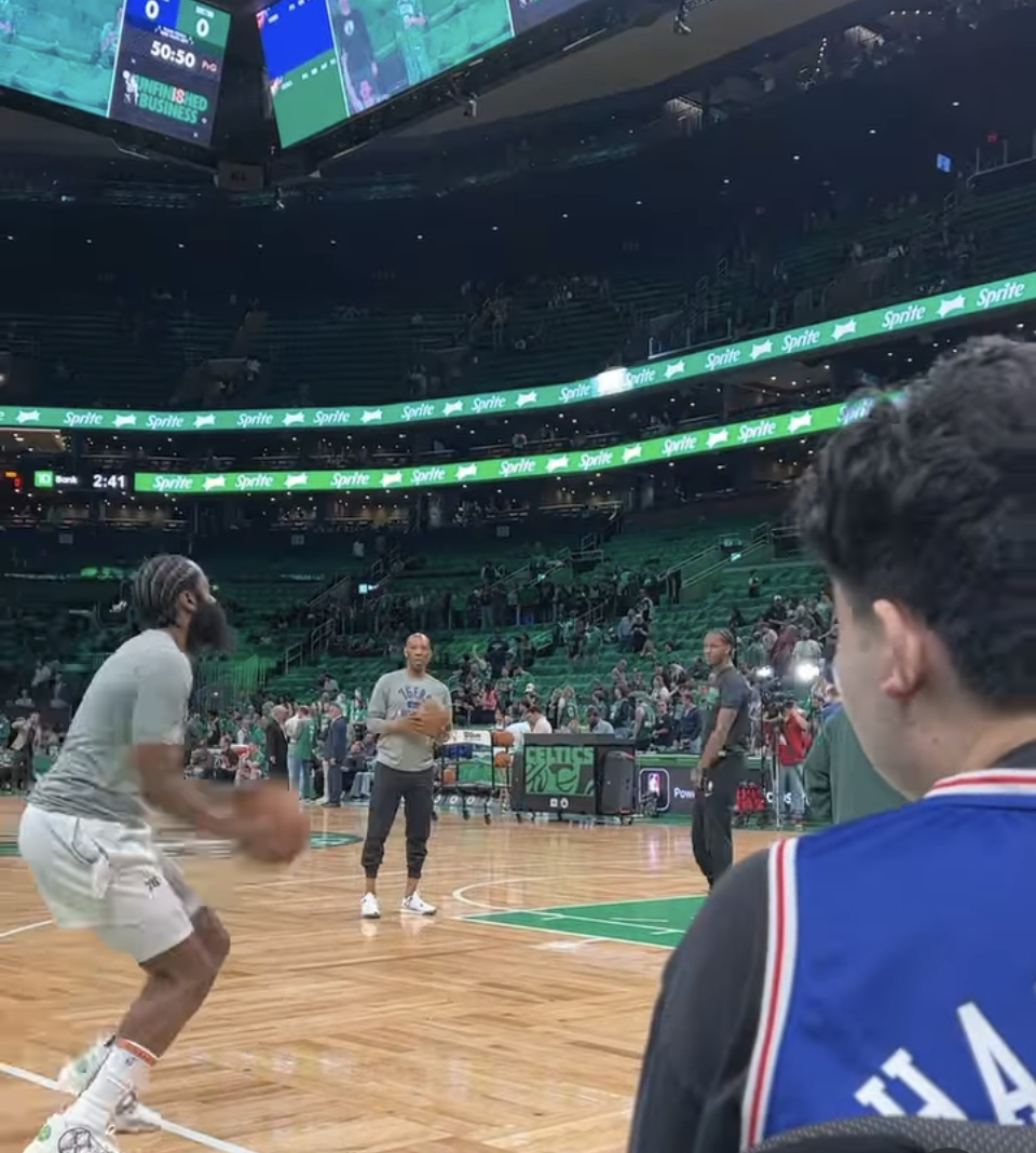 James Harden and John Hao