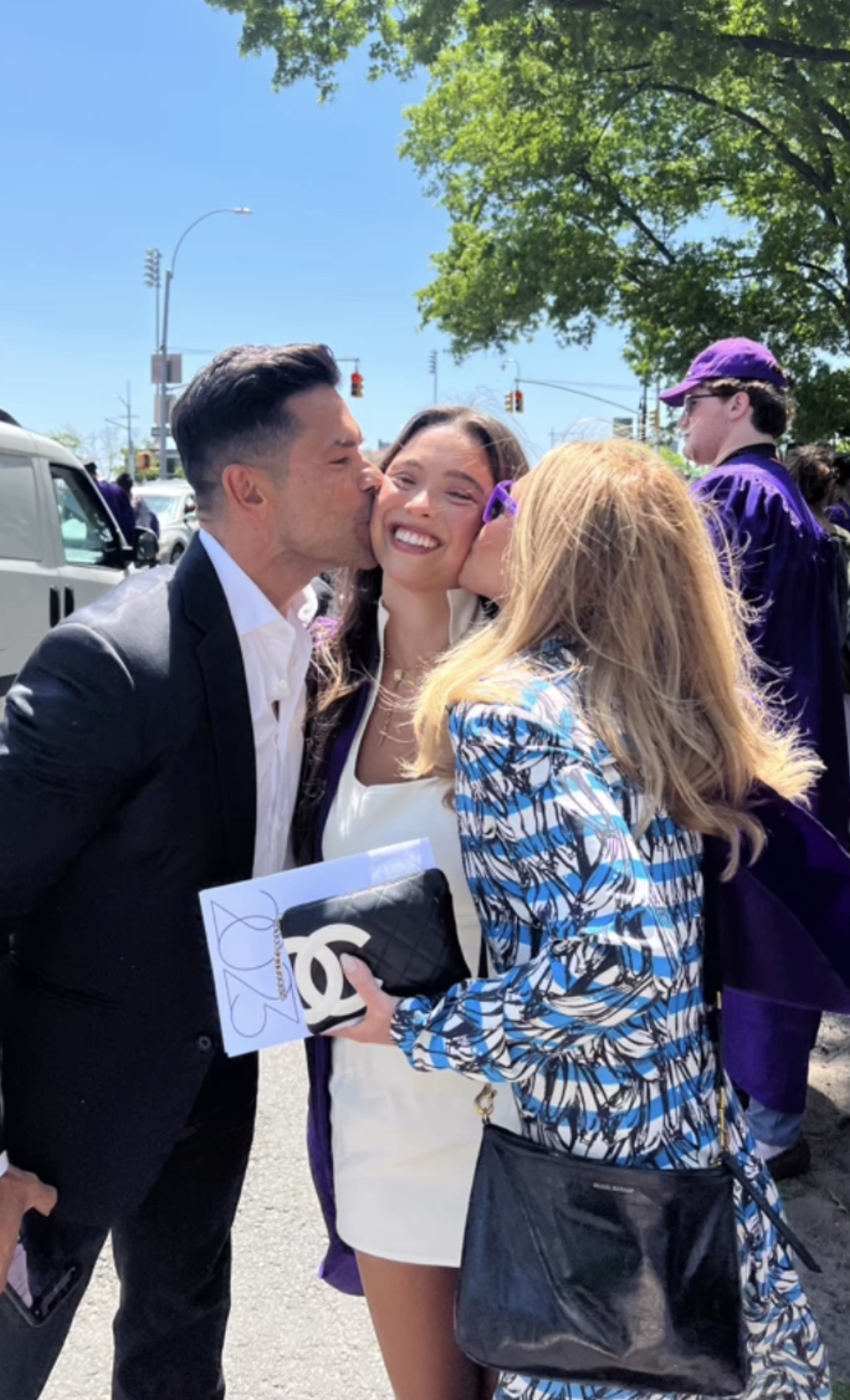 Kelly Ripa, Mark Consuelos and Lola Consuelos