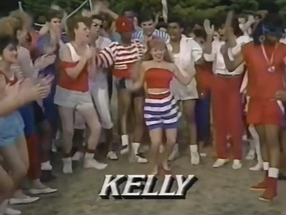 Kelly Ripa on Dance Party USA