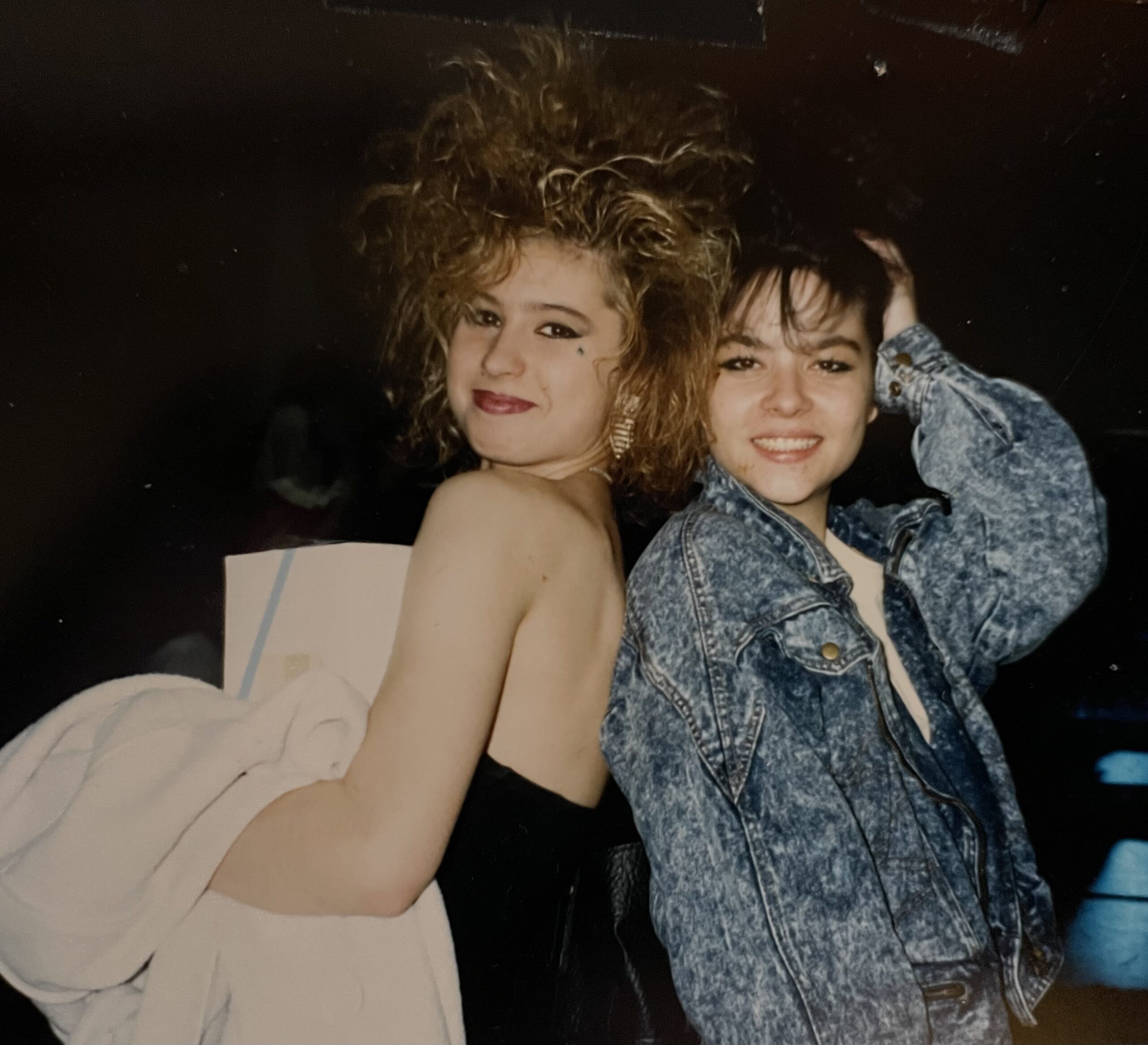 Christina and Lillian, regulars on Dance Party USA
