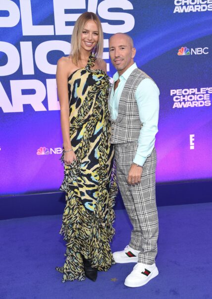 Marie-Lou Nurk and Jason Oppenheim at the Peoples Choice Awards 2022
