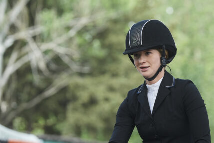 Jennifer Gates at the Longines Global Champions Tour 2019 Madrid. Day 1