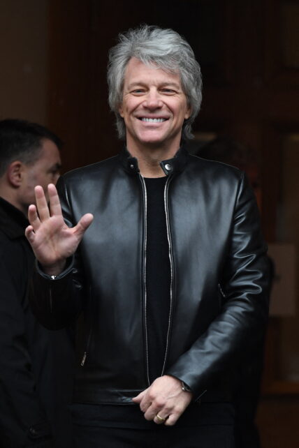 Harry, Duke of Sussex, visits Abbey Road Studios to see Jon Bon Jovi