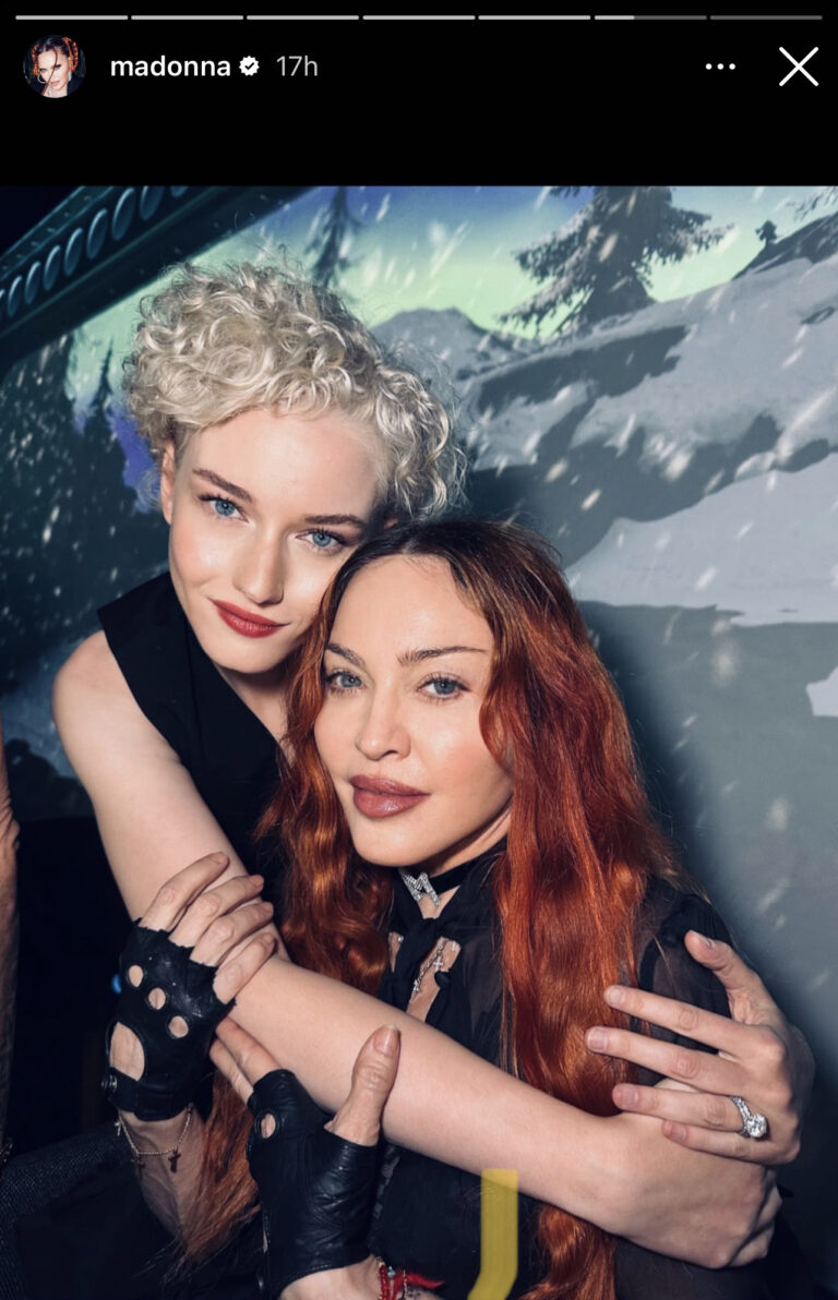 Madonna Links Up With Julia Garner In New Pics Despite Shelved Biopic