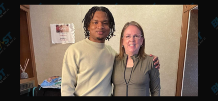 Wanda Dench and Jamal Hinton