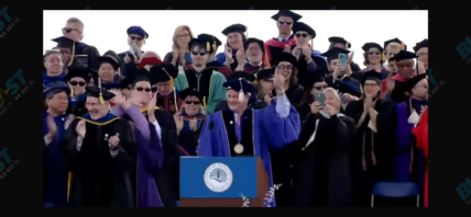 Rob Hale, co-owner of the Boston Celtics donates money to each UMass Boston graduate