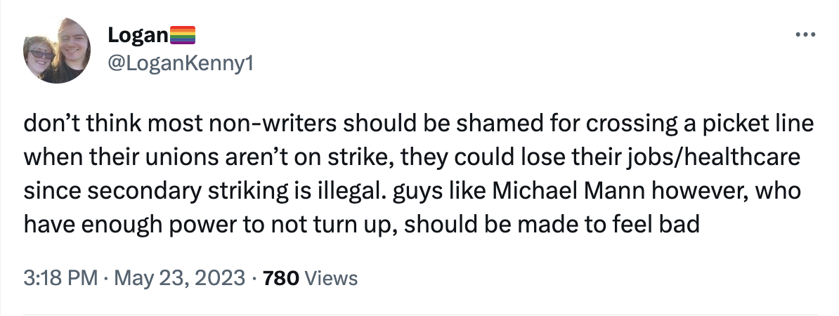 Director Michael Mann Crosses WGA Picket Lines Amid 'Heat 2' Rumors