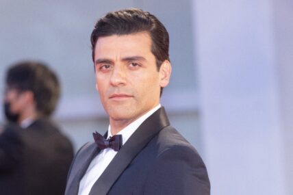 Oscar Isaac at the premiere of 'Scenes From A Marriage (Episodes 1-5)' during the 78th Venice Film Festival at Palazzo del Casino on the Lido in Venice, Italy