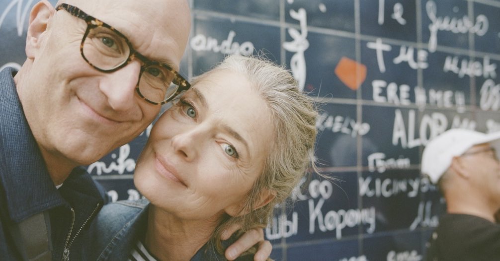 Paulina Porizkova Poses With Jeff Greenstein