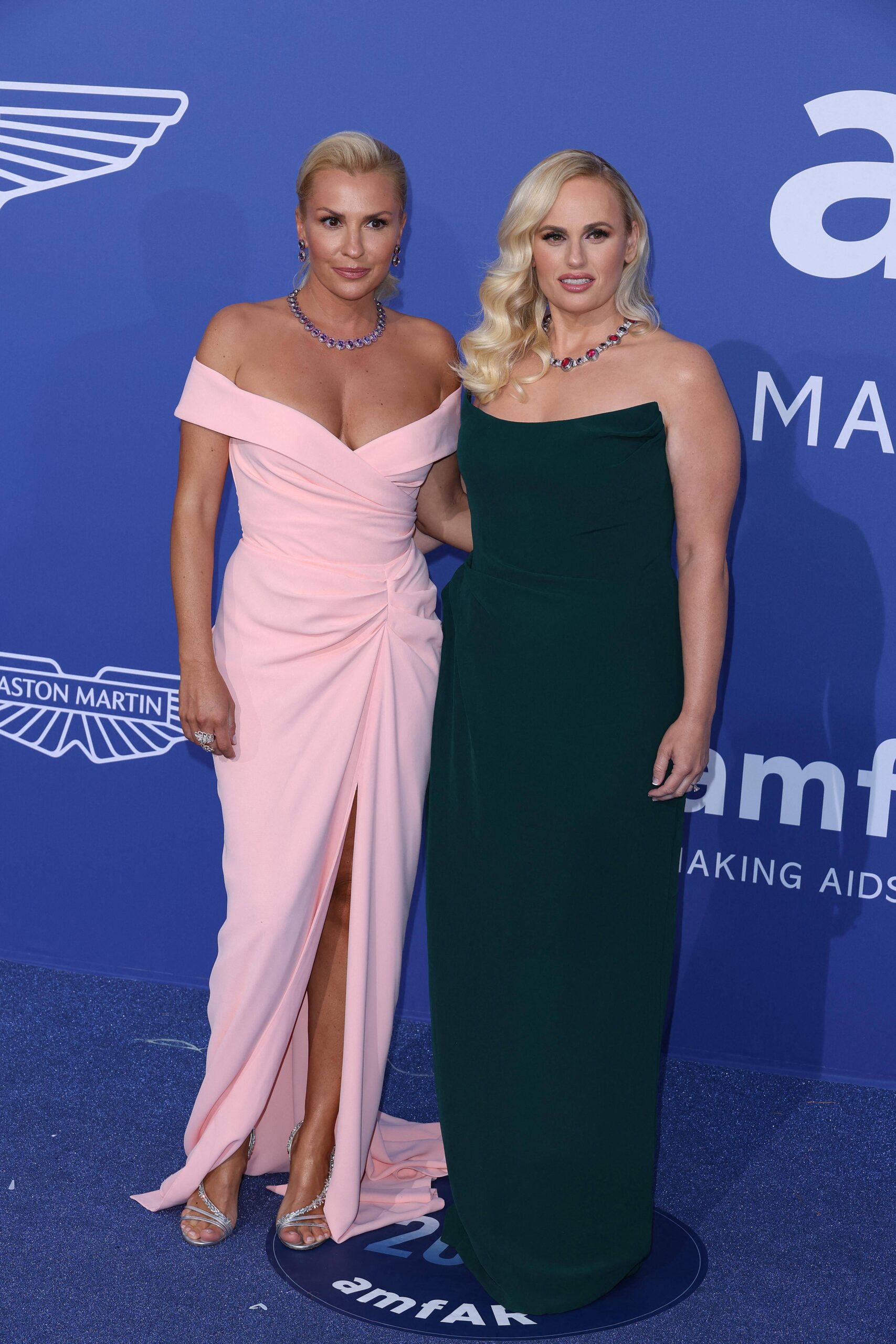 Rebel Wilson and Ramona Agruma at The amfAR Cannes Gala 2023 at Hotel du Cap-Eden-Roc