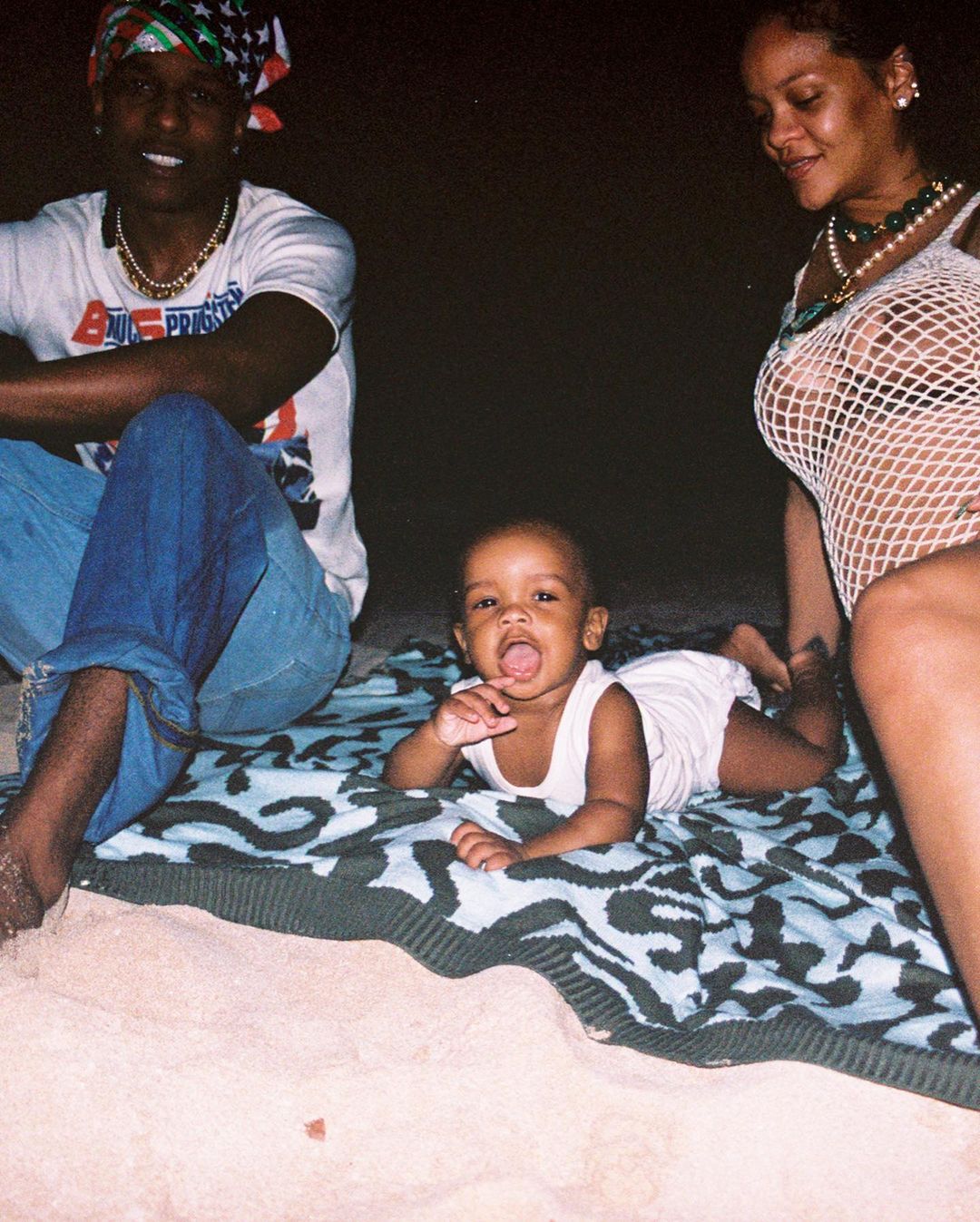 Rihanna And A$AP Rocky Celebrate Their Son RZA's First Birthday With Precious Candid Family Photos