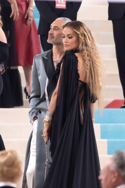 RIta Ora and Taika Waititi at the 2023 MET Gala Costume Gala