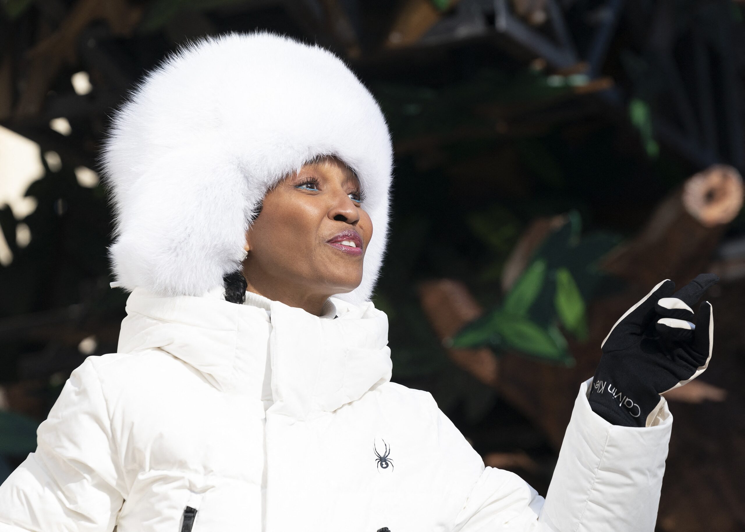 Rozonda Chilli Thomas at the 93rd Annual Macy's Thanksgiving Day Parade