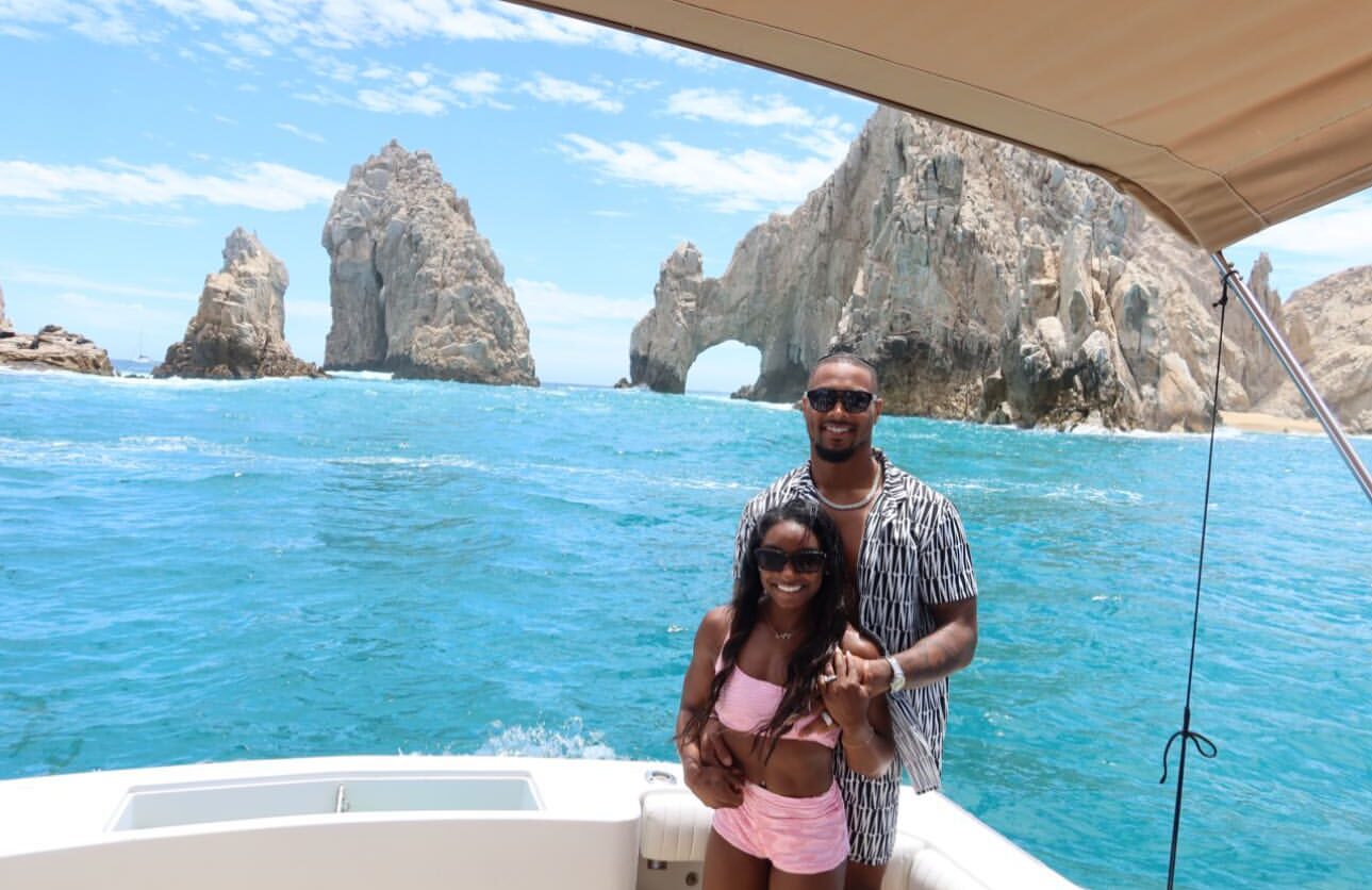 Simone Biles and her husband