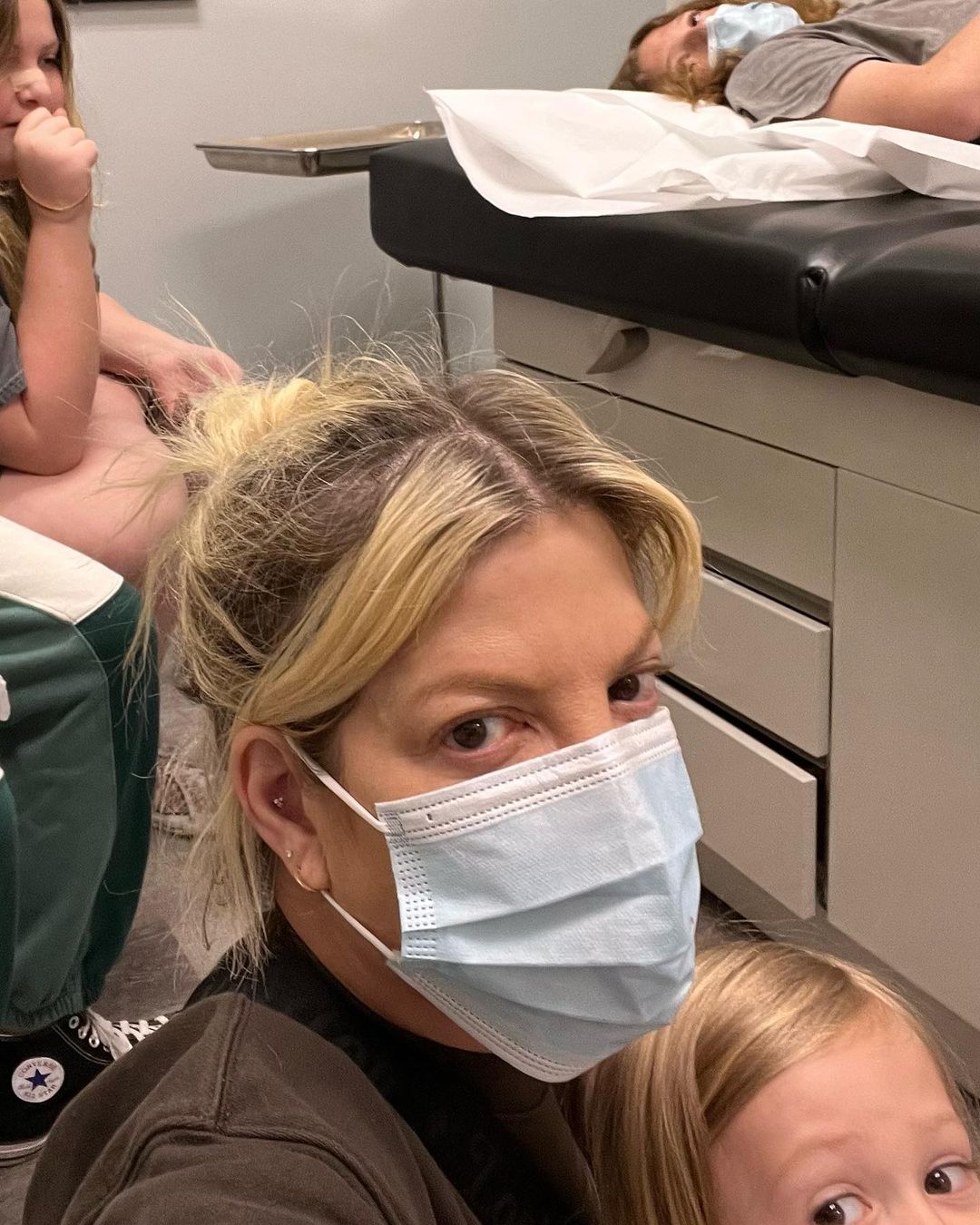 Tori Spelling talks family dealing with Mold infection