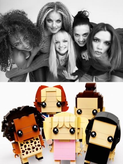 Spice Girls unveiled as LEGO figures